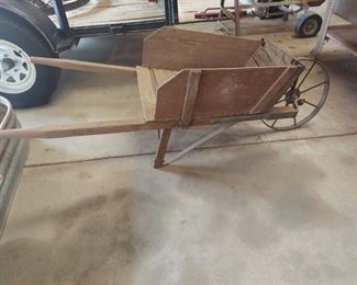 Wheelbarrow / Garden Cart with Steel Wheel