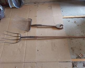 Pitch Fork and Silage Fork (Broken Tines)