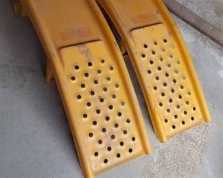 Pair of Metal Car Ramps