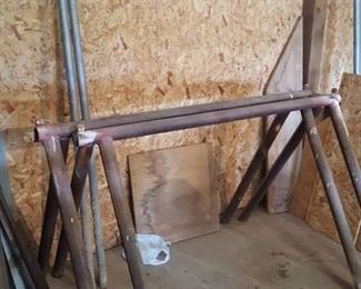 Pipe Sawhorses and Parallel Bars
