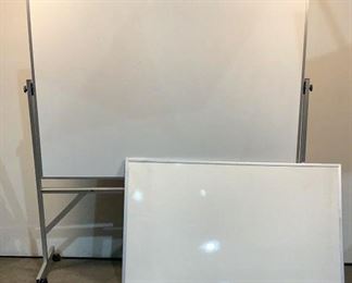 Located in: Chattanooga, TN
Dry Erase Boards
(1) 60"x36"
(1) Rolling 75-1/4"Wx78"H, Board Size: 72-1/2"x48-1/2"
One Wheel Will Not Screw In
Also Has Cork Board On Opposite Side
*Sold As Is Where Is*

SKU: R-WALL (1/2)
SKU: R-WALL (2/2)