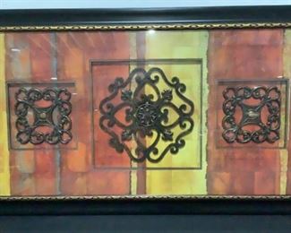 Title Decorative Artwork
Dimensions 53-1/2"W x 29-1/2"H
Located in: Chattanooga, TN
**Sold as is Where is**

SKU: K-10-B