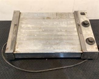 7 Image(s)
Located in: Chattanooga, TN
MFG Roundup
Model HDC-21A
Power (V-A-W-P) 120V, 50/60Hz, 1000W
Hot Dog Corral
Size (WDH) 22"Wx14-3/4"Dx7"H
*Sold As Is Where Is*
SKU: K-4-A
Tested- Works