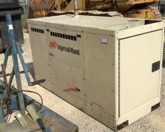 Located in: Chattanooga, TN
MFG Ingersoll-Rand
Model P175WJDU
Ser# 338623UGN310
Diesel Air Compressor
Size (WDH) 80"W x 33”D x 45”H
Brand: Ingersoll-Rand
Model: P185WJD
Hours: 4703
CFM: 185
Rated Operating Pressure: 100 psi
Pressure Range: 80-125 psi
Fuel Type: Diesel
Motor Brand: John Deere
Model: 3029DF150
Serial Number: PE3029D203878
Number of Cylinders: 3
Displacement: 2.9L (177 cu in)
Bore and Stroke: 106mm X 110mm (4.17in X 4.33in)
Compression Ratio: 17.2:1
Engine Type: In-Line, 4-Cycle
Aspiration: Naturally Aspirated
Rated Power: 36-43kW @ 2500rpm
Peak Power: 37-43kW @ 2400-2500rpm
Peak Torque: 139-141 ft-lb @ 1000-1600rpm
**Sold as is Where is**

14581
Tested Works