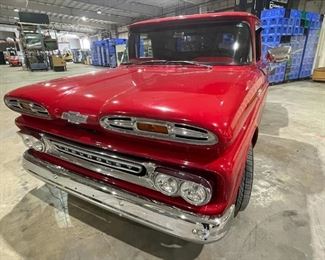 VIN 1C144N119048
Year: 1961 Make: Chevrolet Model: Apache 10 Trim Level: Custom
Engine Type: 350 Small Block V8
Transmission: Automatic
Miles: 73,684
Color: Red
Driveline: 2WD
Located In: Chattanooga, TN
Operational Status: Runs and Drives
Manual Windows
Manual Locks
Manual Seat
Vinyl Interior
CD Player
No Heat Or A/C