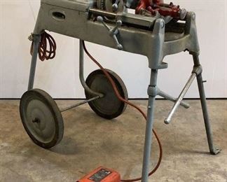 Located in: Chattanooga, TN
MFG Ridgid
Model 535
Ser# 375086
Power (V-A-W-P) 115V - 25-60Hz - 8A - 1Ph
Pipe Threader
**Sold As Is Where Is**

SKU: A-2
Tested Powers On