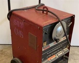 Located in: Chattanooga, TN
MFG Lincoln Electric
Model AC/DC 250
Ser# AC-295910
Power (V-A-W-P) 230/460V - 24/95A - 1~60Hz - 1Ph
Ideal Arc Welder
Size (WDH) 19-1/4"W x 25"D x 44"H
*Per Consignor Works*
**Sold As Is Where Is**

SKU: A-2
Unable To Test