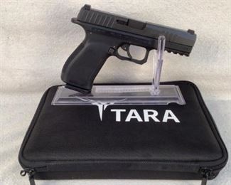 Serial - UA1542
Mfg - Tara Aerospace TM-9X
Model - 9x19mm
Barrel - 4.25"
Capacity - 17
Magazines - 3
Type - Pistol
Located in Chattanooga, TN
Condition - 1 - New
This lot contains a TARA Aerospace TM-9X chambered in 9x19. This pistol comes new in the box with three 17 round magazines and interchangeable backstraps.