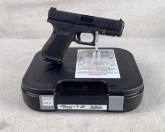 Serial - AFFS425
Mfg - Glock Model 44
Model - Pistol
Caliber - 22 Long Rifle
Barrel - 4.02"
Capacity - 10+1
Magazines - 2
Type - Pistol
Located in Chattanooga, TN
Condition - 1 - New
This is a Glock Model 44 pistol chambered in 22 LR. This pistol is popular due to it's identical dimensions to the Glock 19 pistol, making it an excellent aid in training purposes. This pistol would also serve well as a tool to teach newer shooters how to manipulate and fire a firearm.