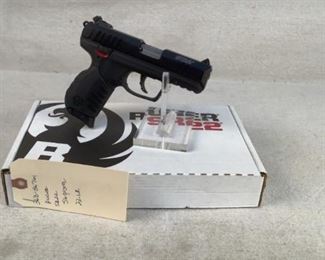 Serial - 368-86761
Mfg - Ruger
Model - SR22 Pistol
Caliber - 22 Long Rifle
Barrel - 4"
Capacity - 10+1
Magazines - 2
Type - Pistol
Located in Chattanooga, TN
Condition - 1 - New
This is a new in box Ruger SR22 Pistol chambered in 22 LR. This pistol is a must have for those who need a fun little plinking pistol at the range. This pistol comes with two 10 round magazines.