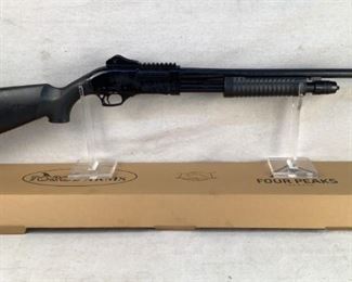 Serial - 21PA-1391
Mfg - TOROS Copolla PA-1225
Model - Pump Shotgun
Caliber - 12 Gauge
Barrel - 20"
Capacity - 5+1
Type - Shotgun, Pump Action
Located in Chattanooga, TN
Condition - 1 - New
This is a TOROS/Four Peaks Copolla PA-1225 pump action shotgun chambered in 12 Gauge, ideal for home defense or other purposes.