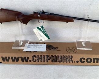 Serial - 975292
Mfg - Keystone Arms
Model - Chipmunk Rifle
Caliber - 22 Long Rifle
Barrel - 16.125"
Capacity - 1
Type - Rifle, Bolt Action
Located in Chattanooga, TN
Condition - 1 - New
This is a Keystone Arms Chipmunk Rifle chambered in 22 LR. This rifle features a walnut stock and is perfect for those in need of a quality youth rifle.