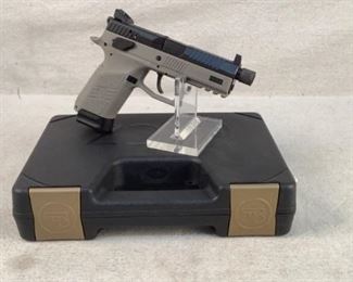 Serial - F055122
Mfg - CZ P-07 Suppressor
Model - Ready Pistol
Caliber - 9mm Luger
Barrel - 4.36"
Capacity - 15+1
Magazines - 2
Type - Pistol
Located in Chattanooga, TN
Condition - 1 - New
This is a CZ P-07 Suppressor Ready pistol in urban grey, chambered in 9mm Luger. This pistol is perfect for those in need of a quality handgun ready for suppressor use. This pistol is hammer fired, features an accessory rail, and everything else you would expect from a quality CZ pistol.