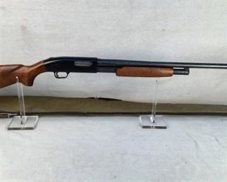 Serial - G444248
Mfg - Western Field
Model - M550ABD Shotgun
Caliber - 12 Gauge
Barrel - 28"
Capacity - 3+1
Type - Shotgun, Pump Action
Located in Chattanooga, TN
Condition - 3 - Light Wear
This lot contains a Western Field M550ABD shotgun chambered in 12 Gauge. These shotguns were originally made by Mossberg to be sold at Montgomery Ward department stores under the brand name Western Field. This shotgun is very similar to a mossberg 500 and features a 28" blued barrel, as well as wood furniture.