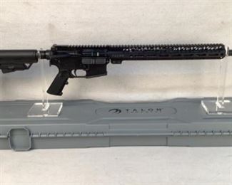 Serial - G21A0695
Mfg - Talon Armament Co
Model - TAC-GAR15 5.56x45mm
Barrel - 16"
Magazines - 1
Type - Rifle, Semi Automatic
Located in Chattanooga, TN
Condition - 1 - New
This lot contains a Talon Armament Co TAC-GAR15 chambered in 5.56x45mm. This rifle has a mid-length gas system with full M-Lok rail. Comes new in the box with one magazine.
