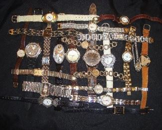 Lady's watches. A variety of good brands.