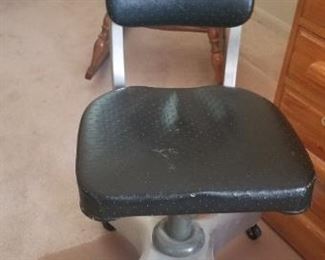 Vintage metal office chair