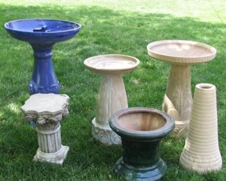 Yard decor some for the birds!