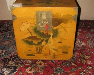 Storage table (rug not for sale)