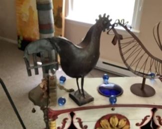 Metal rooster