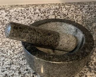 Mortar and pestle