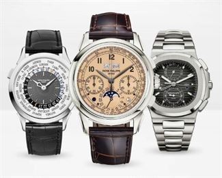 Lot 534 Patek Philippe Watches