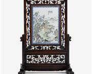 LOT 581 Fine Porcelain Panel