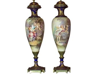 LOT869 French Sevre Vase