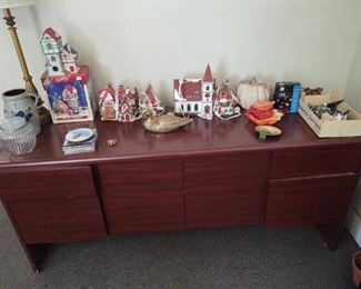 Christmas items & Desk