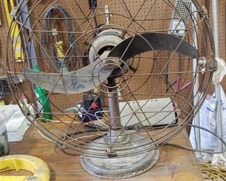 Antique Old Country Store Fan