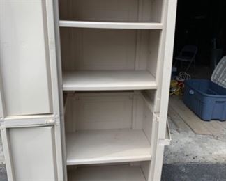 Garage storage cabinet