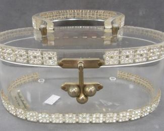 Lucite purse
