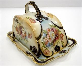 antique cheese dish