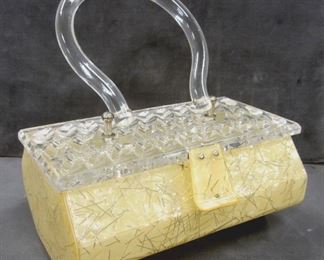 Lucite purse