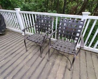 Brown Jordan deck chairs. 