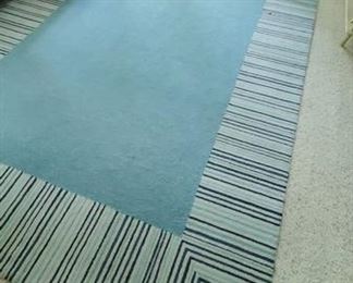 Roomsize contemporary rug. Mint clean condition