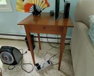 Antique one drawer stand