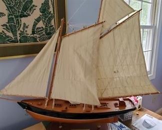 Ship Model. America's Cup