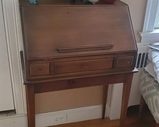 Vintage slant lid desk