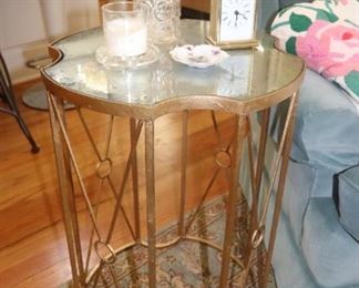 Matt Gold Side Table