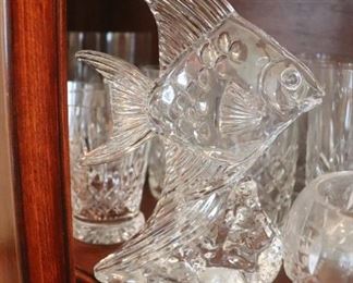 Waterford Crystal Fish