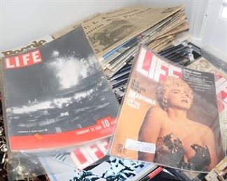 Vintage Life Magazines