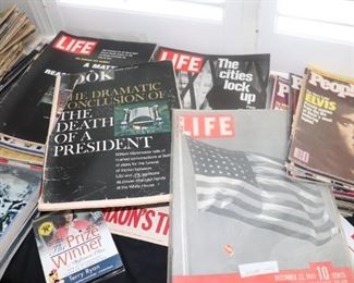 Vintage Life Magazines