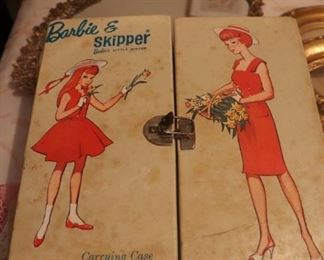 Vintage Ken & Barbie Case Dolls and Clothes