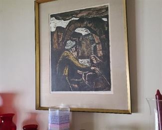 Claire Leighton wood cuts