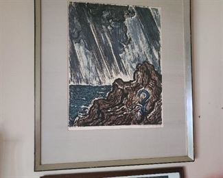 Claire Leighton wood cuts