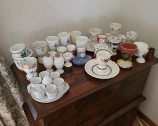 Massive Antique & Vintage Egg Cup Collection