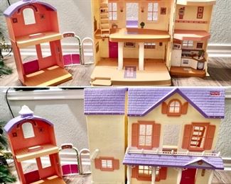 Vintage Fisher Price Doll House