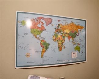 Wall maps, let’s travel!!!!