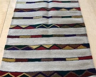 Hand woven Navajo Rug